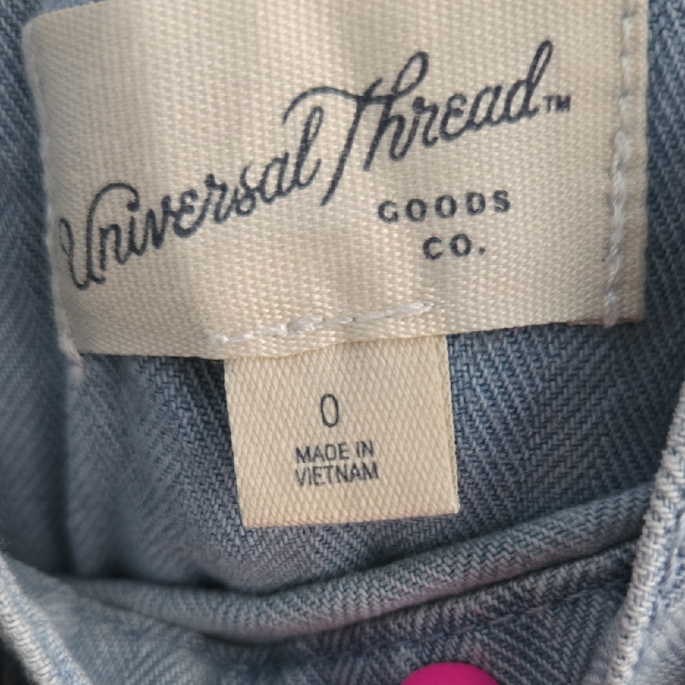 Universal Thread Denim Bibs - Picture 2 of 5